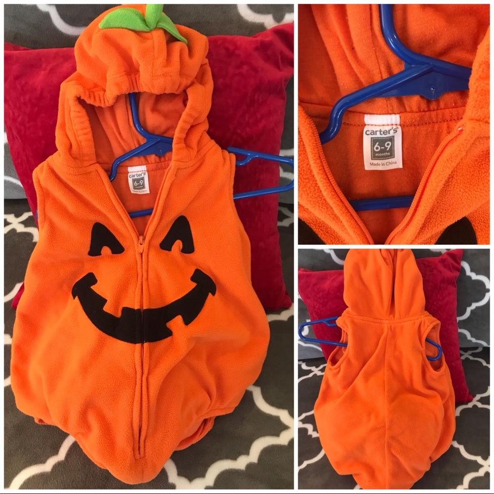 Carters Pumpkin Costume 6-9 months